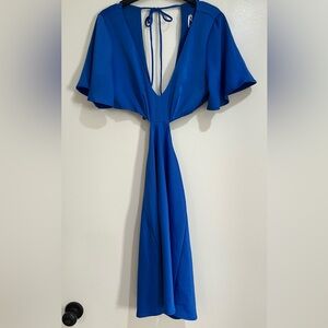 Blue party dress